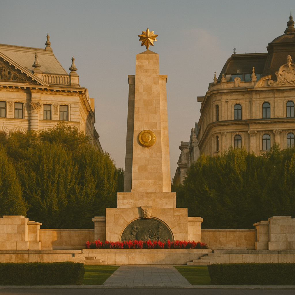 Memorial Soviético en la Plaza de la Libertad