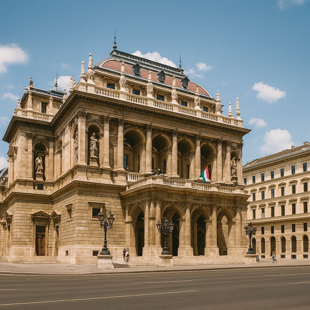 Ópera Nacional de Hungría, punto de encuentro del Free Tour Budapest en español
