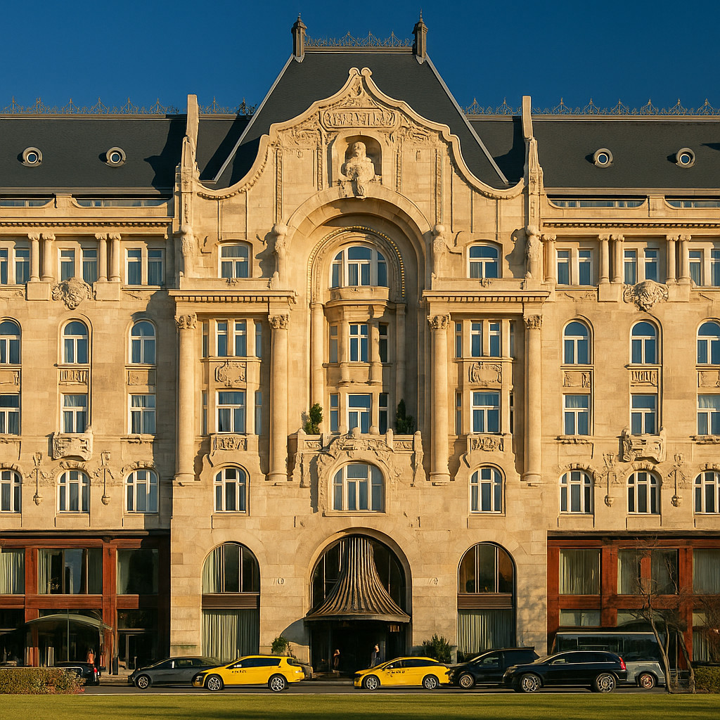 Palacio Gresham, joya del Art Nouveau en Budapest