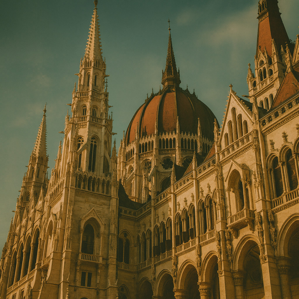 Parlamento de Hungría, edificio más emblemático del río Danubio